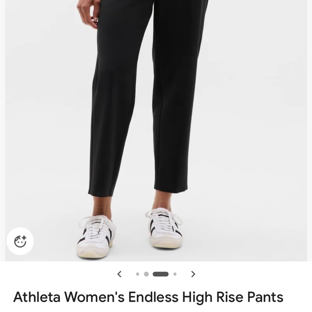 Athleta Black Endless High Rise Pants